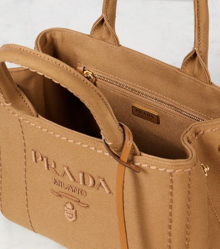Sac Jardinière Mini en toile - Prada - Modalova
