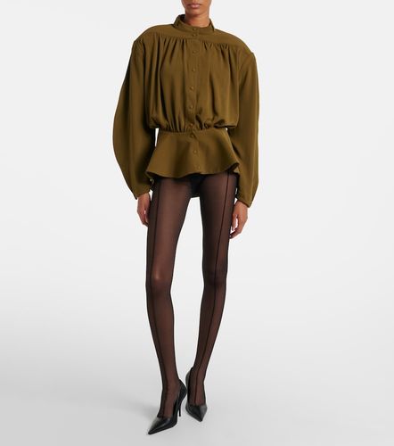 Blouse re/edit Hiver Russe en crêpe - Mugler - Modalova