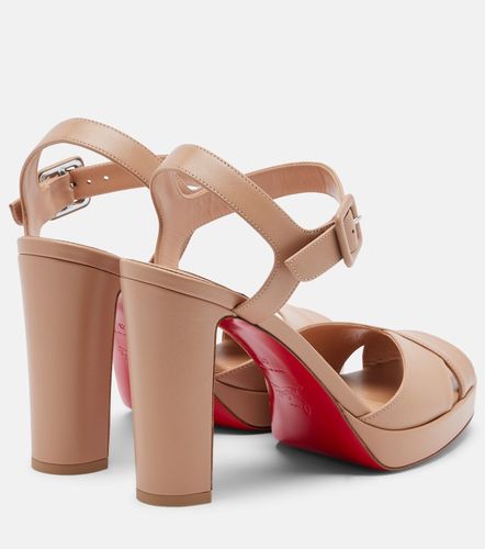 Sandales Cora 100 en cuir - Christian Louboutin - Modalova