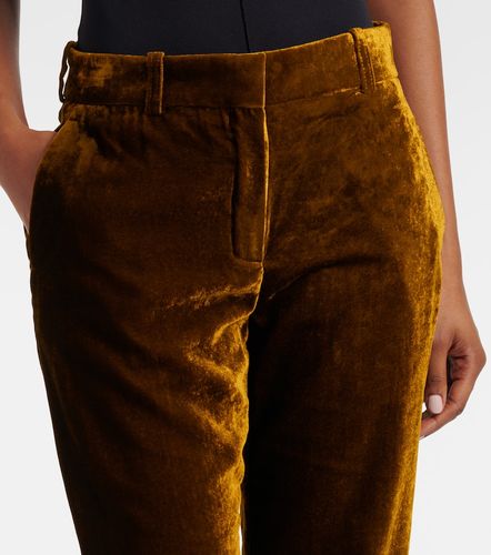 Pantalon évasé en velours - Nina Ricci - Modalova