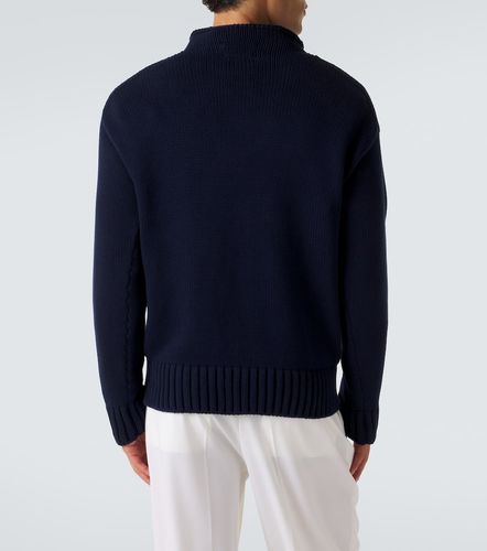 Pull en coton à broderie - Ralph Lauren Purple Label - Modalova