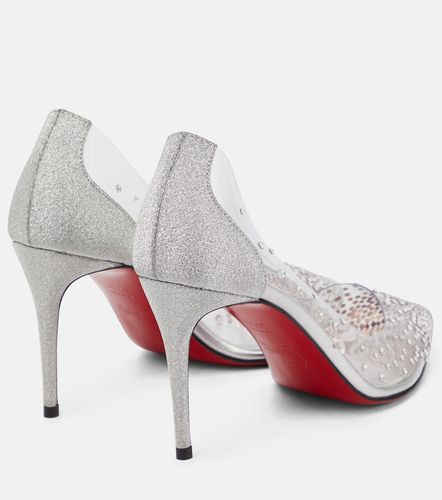 Escarpins Degrastrass 85 en PVC à ornements - Christian Louboutin - Modalova