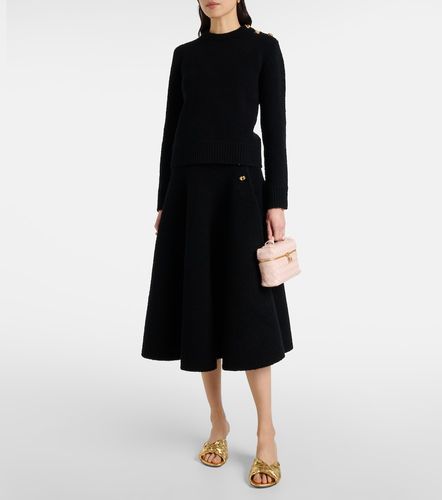 Bottega Veneta Jupe midi en laine - Bottega Veneta - Modalova