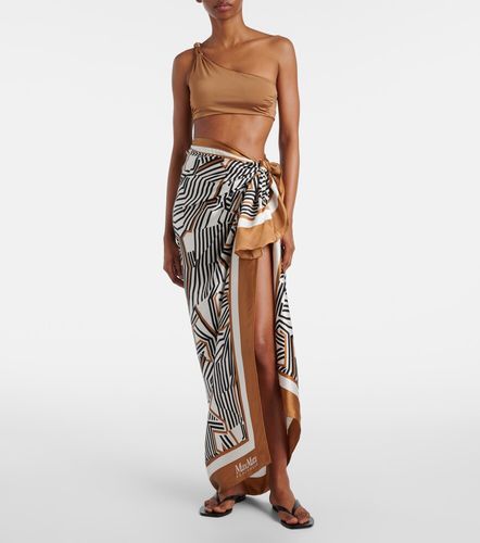 Paréo Ottico imprimé en soie - Max Mara - Modalova