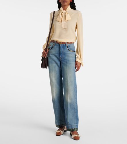 Valentino Blouse en crêpe de soie - Valentino - Modalova
