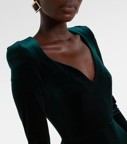 Robe longue Vanitas en velours - Galvan - Modalova