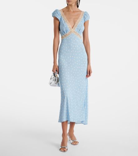 Rixo Robe longue Iggy à pois - Rixo - Modalova