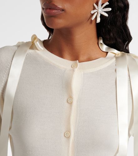 Cardigan en laine et soie - Simone Rocha - Modalova