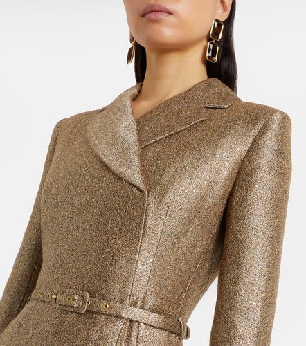 Robe midi Kalonice en tweed à sequins - Emilia Wickstead - Modalova