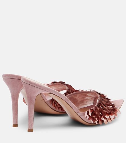 Mules Elle à sequins - Gianvito Rossi - Modalova