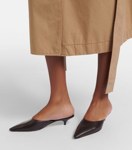 The Row Mules Liisa en cuir - The Row - Modalova