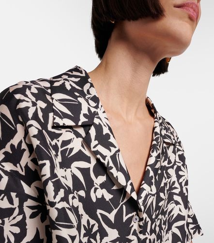 Chemise courte Lincoln en sergé de soie - Asceno - Modalova