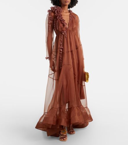 Zimmermann Robe longue Como en soie - Zimmermann - Modalova