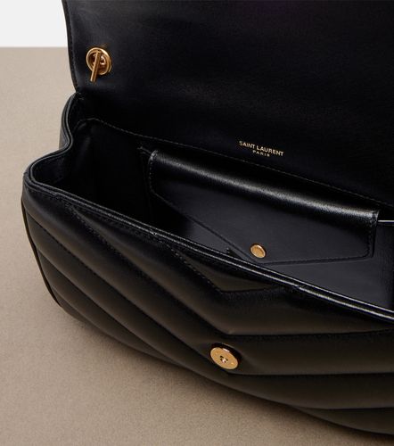 Sac Loulou en cuir matelassé - Saint Laurent - Modalova