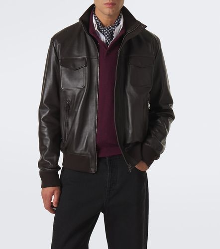 Dolce&Gabbana Veste blouson en cuir - Dolce&Gabbana - Modalova