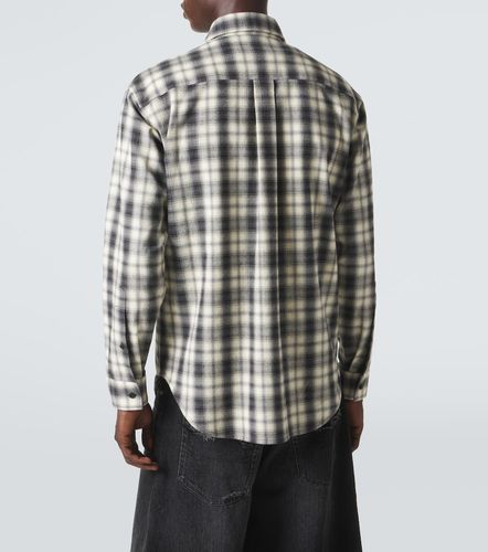 Chemise en coton à carreaux - Balenciaga - Modalova