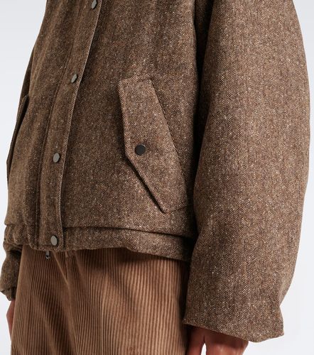 Veste doudoune Monili en laine mélangée à capuche - Brunello Cucinelli - Modalova