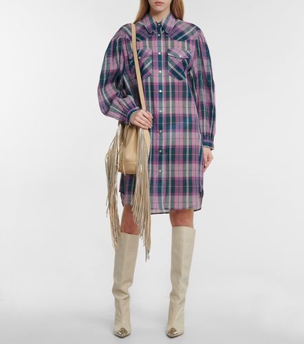 Robe chemise Britany en coton à carreaux - Marant Etoile - Modalova
