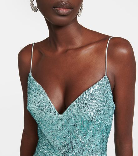Robe midi à sequins - Monique Lhuillier - Modalova