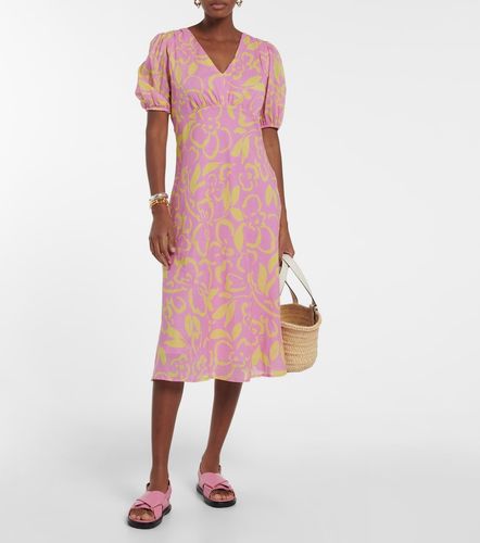 Robe midi Charlotte en coton à fleurs - Velvet - Modalova