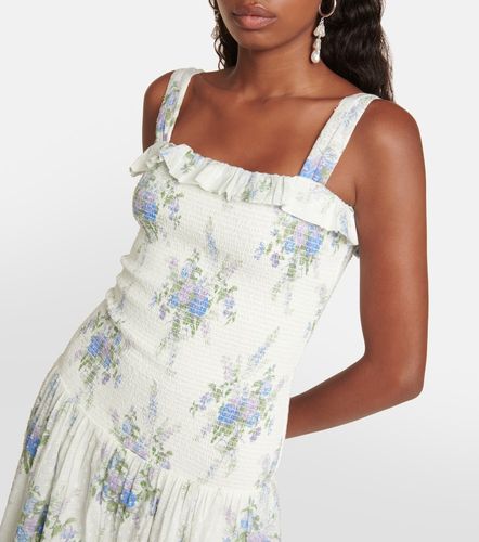 Robe longue Bello en coton - LoveShackFancy - Modalova