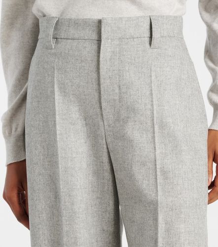 Pantalon ample en laine et cachemire - Brunello Cucinelli - Modalova