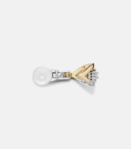 Boucle d'oreille unique Whisper Ear en or 18 ct et diamants - Yeprem - Modalova