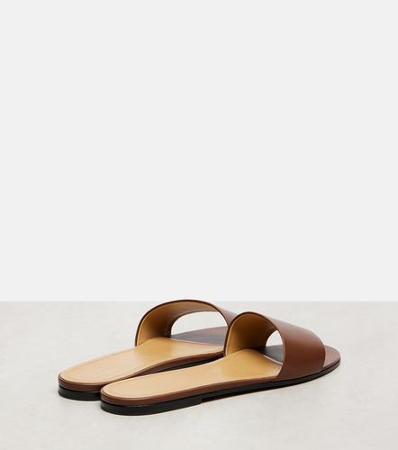 The Row Mules Signum en cuir - The Row - Modalova