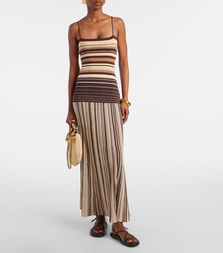 Robe midi Esenia rayée en coton mélangé - Faithfull - Modalova
