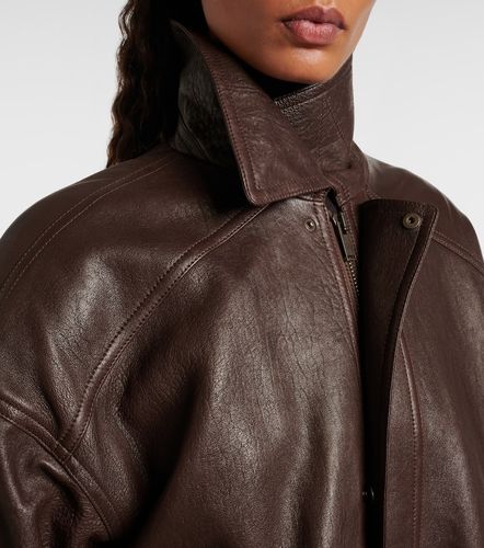 Saint Laurent Veste bomber en cuir - Saint Laurent - Modalova