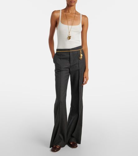 Chloé Pantalon ample à taille haute en laine vierge - Chloe - Modalova