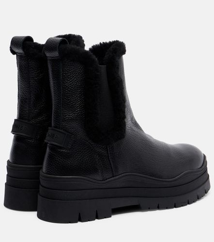Bottines Chelsea Arosa en cuir et shearling - Bogner - Modalova