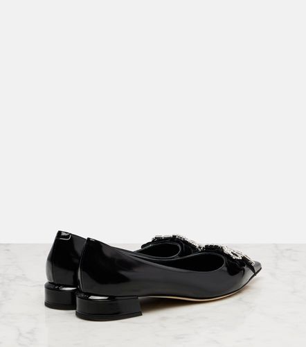 Ballerines Auria en cuir à ornements - Jimmy Choo - Modalova
