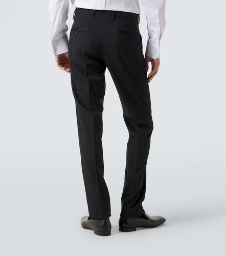Pantalon de smoking en laine et soie mélangées - Dolce&Gabbana - Modalova
