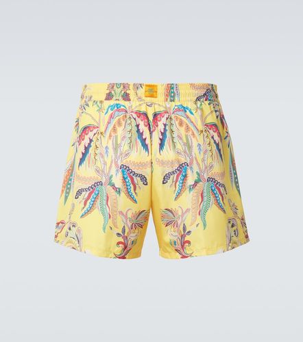 Etro Short de bain à imprimé - Etro - Modalova
