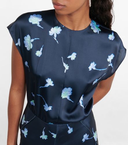 Vince Robe midi à fleurs - Vince - Modalova