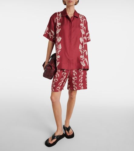 Asceno Chemise Montauk en soie - Asceno - Modalova