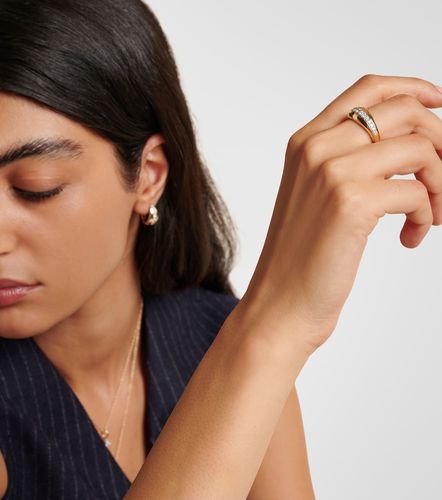 Bague Pistachio en or 10 ct et diamants - Stone and Strand - Modalova