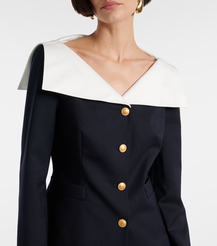 Veste en laine mélangée - Alessandra Rich - Modalova