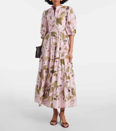 Robe chemise en coton à fleurs - Erdem - Modalova