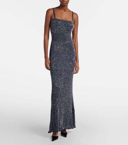 Alaïa Robe longue à sequins - Alaia - Modalova