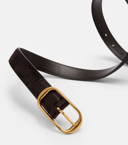 Ceinture Reine en cuir et daim - Nili Lotan - Modalova