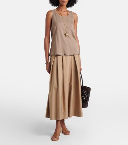 Top Furetto en coton mélangé à clous - 'S Max Mara - Modalova