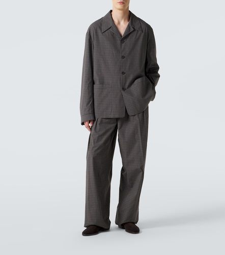 Pantalon ample Baxter en coton à carreaux - Calvin Klein Collection - Modalova