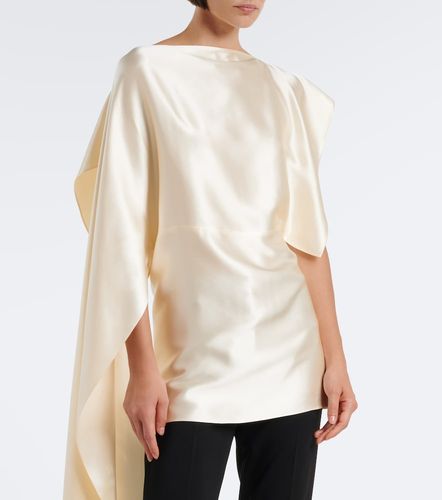 Top asymétrique en satin de soie - Magda Butrym - Modalova