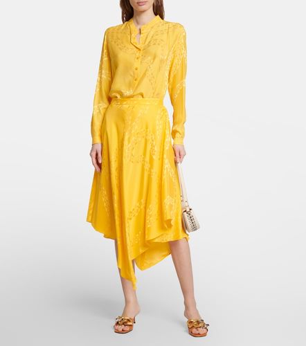 Chemise Falabella en jacquard de soie mélangée - Stella McCartney - Modalova