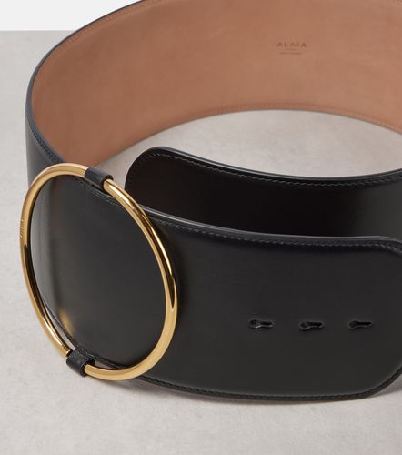 Alaïa Ceinture Ring en cuir - Alaia - Modalova