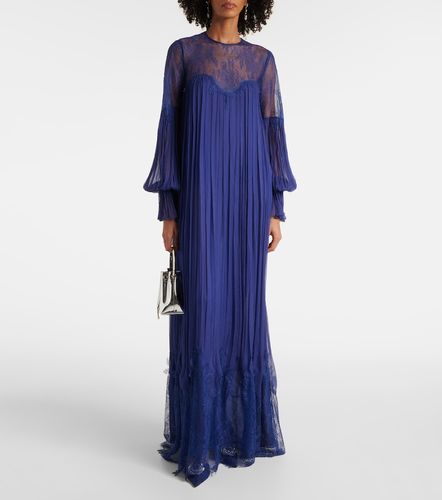 Robe longue Renia en dentelle - Costarellos - Modalova