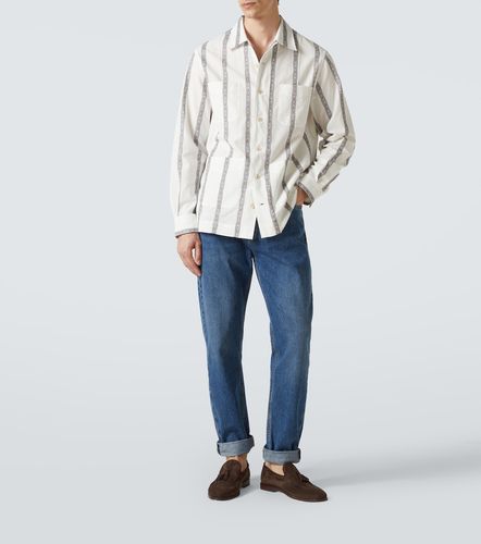 Chemise rayée en coton - Brunello Cucinelli - Modalova