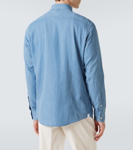 Zegna Chemise en jean, coton et lin - Zegna - Modalova